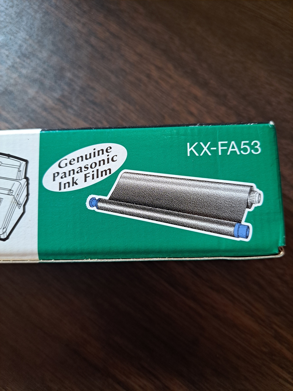 Panasonic KX-FA53 Genuine Ink Film - Green Box
